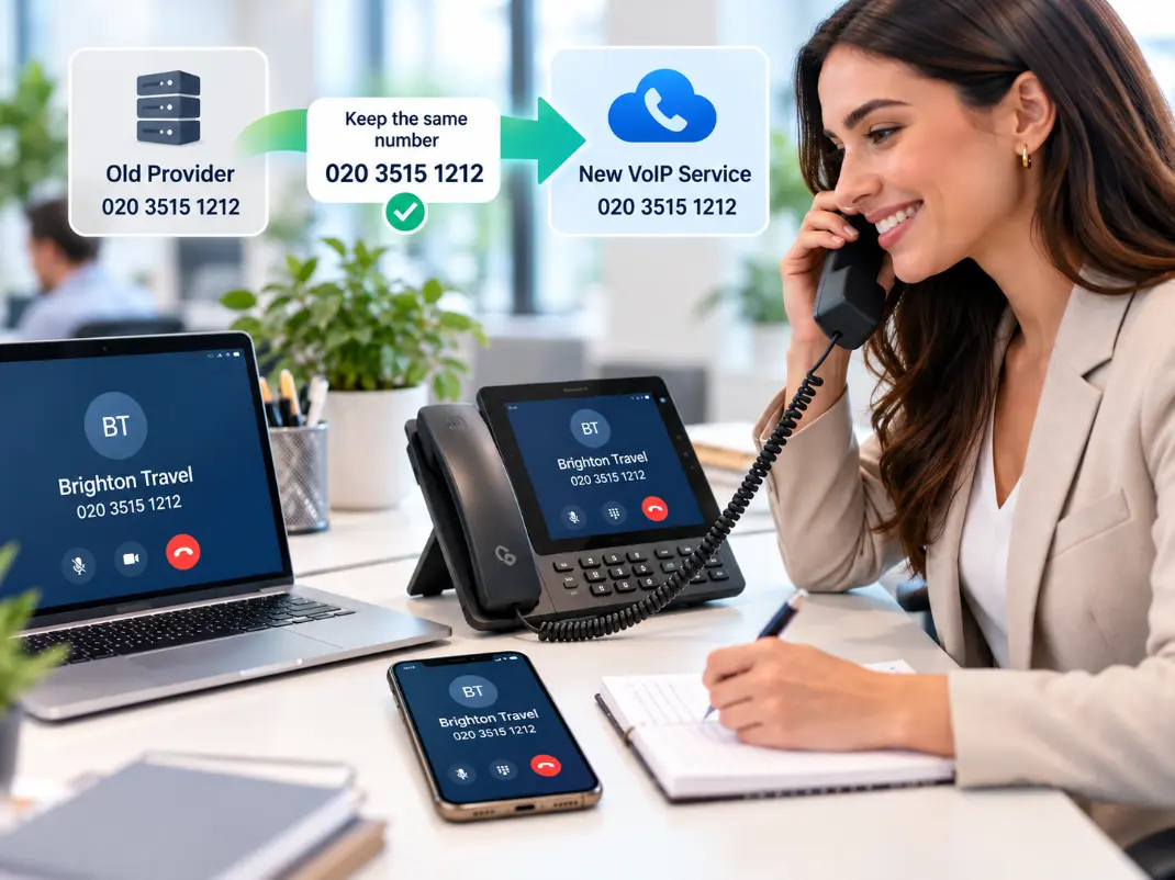 Keep Your Existing Business Number